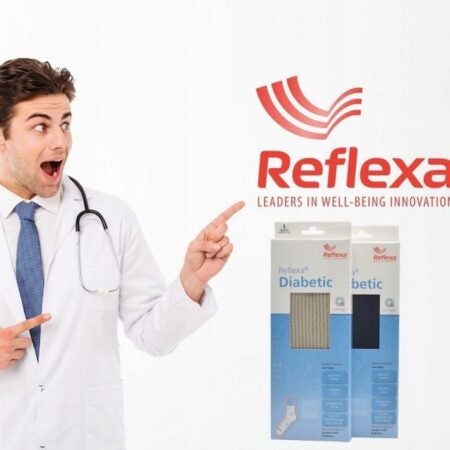 Skarpety bezuciskowe cienkie beżowe Reflexa®