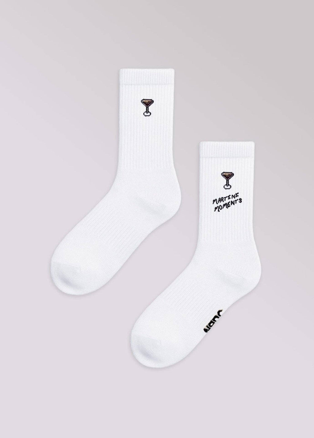 Skarpety z organicznej bawełny typu crew MARTINI MOMENTS SOCKS