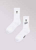 Skarpety z organicznej bawełny typu crew MARTINI MOMENTS SOCKS