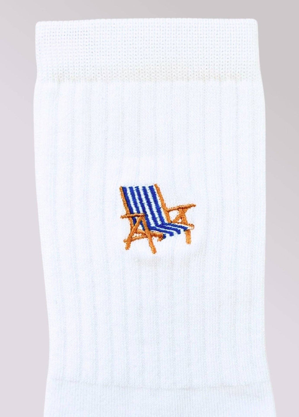 Skarpety z organicznej bawełny typu crew LEŻAK