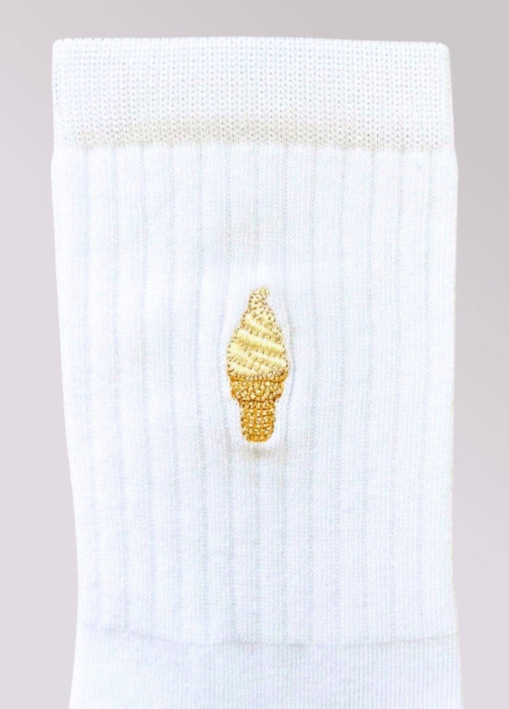 Skarpety z organicznej bawełny typu crew ICE CREM