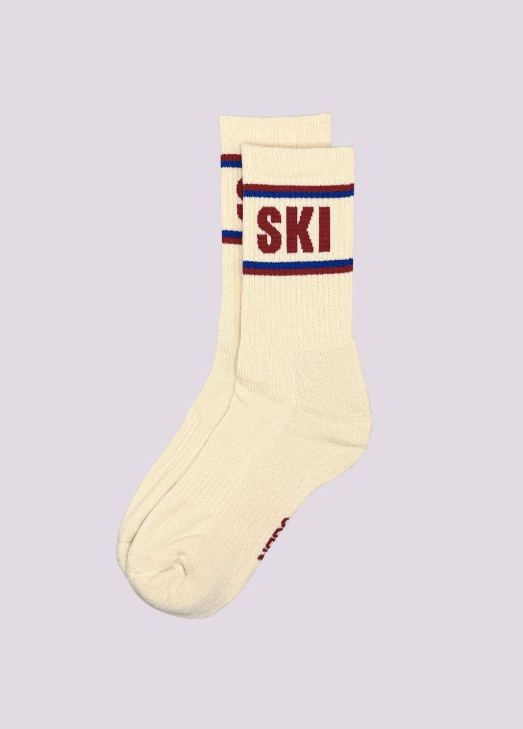 Skarpety z organicznej bawełny typu crew SKI SOCKS