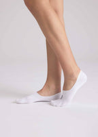Skarpety z organicznej bawełny stopki białe