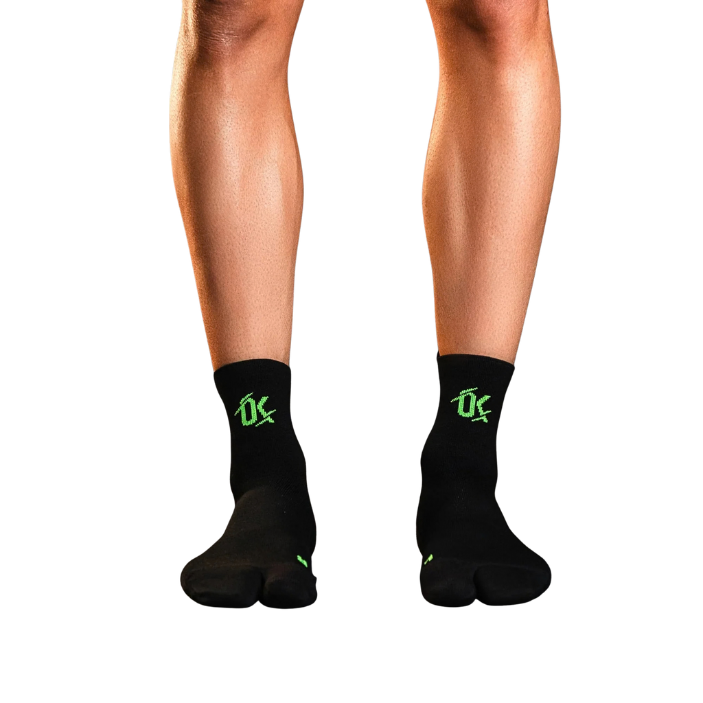 Skarpety do biegania za kostkę PODOKS czarne PRO