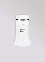 Skarpety z organicznej bawełny typu crew OUT OF OFFICE SOCKS