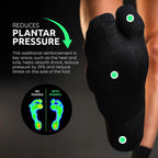 Skarpety do biegania za kostkę PODOKS czarne PRO