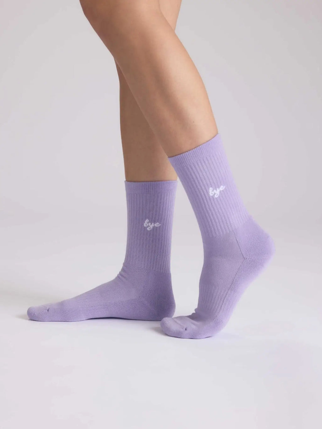 Skarpety z organicznej bawełny typu crew BYE