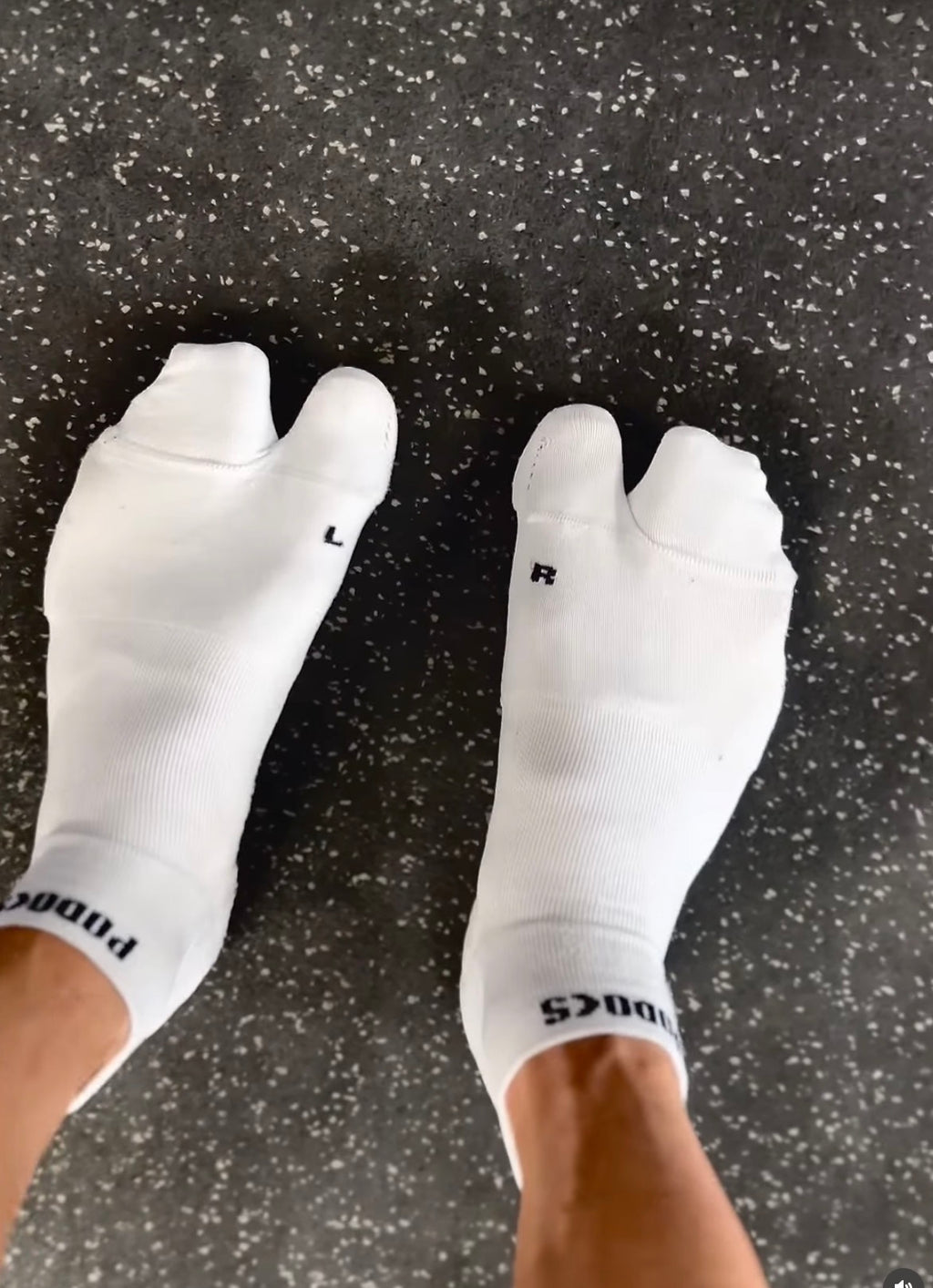 Zaawansowane skarpety uciskowe ze wsparciem, na haluksy, czarne Podoks