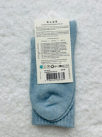 Skarpety z wełny merino KLUE niebieskie