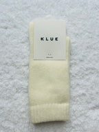 Skarpety z wełny merino KLUE białe