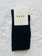 Skarpety z wełny merino KLUE czarne