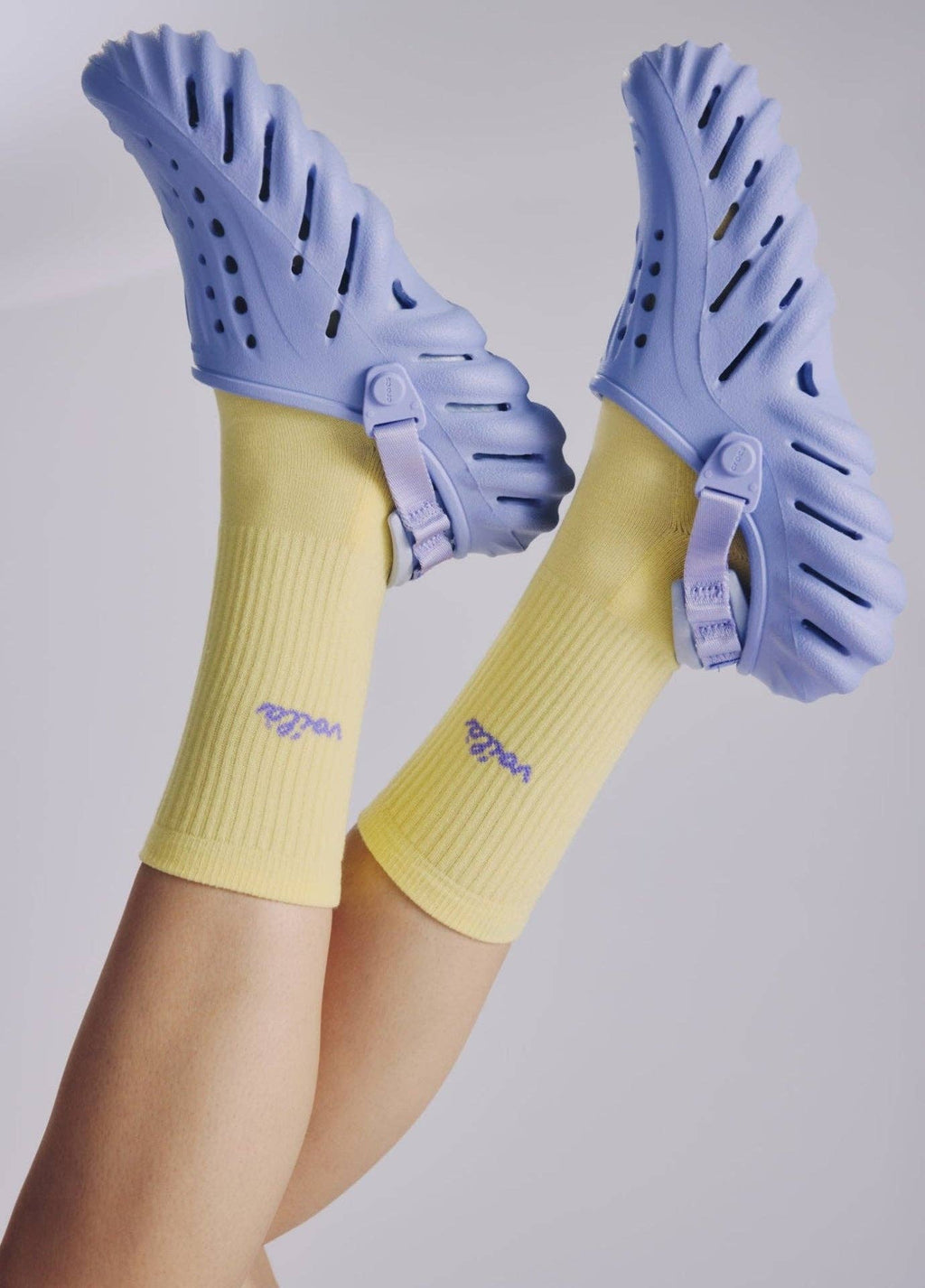 Skarpety z organicznej bawełny typu crew VOILÀ