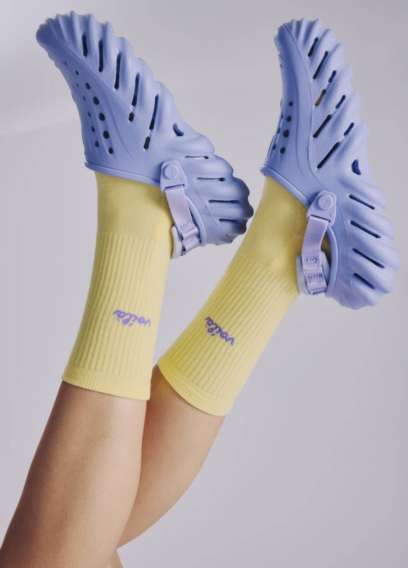 Skarpety z organicznej bawełny typu crew VOILÀ