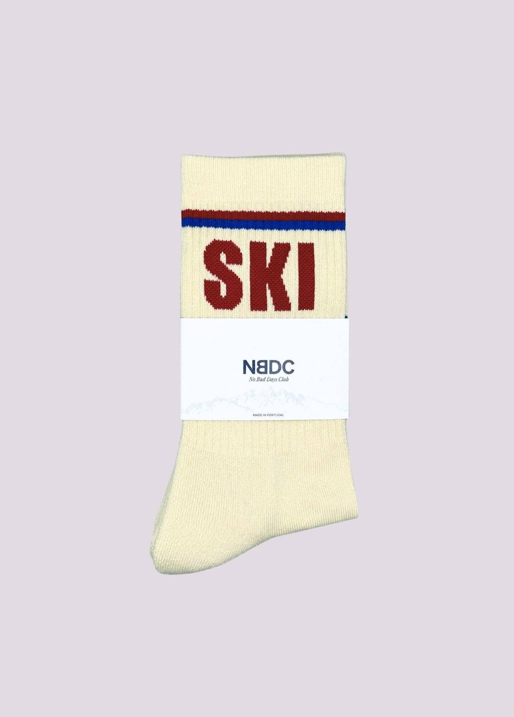 Skarpety z organicznej bawełny typu crew SKI SOCKS