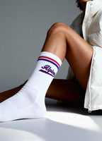 Skarpety z organicznej bawełny typu crew ALPINE SOCKS