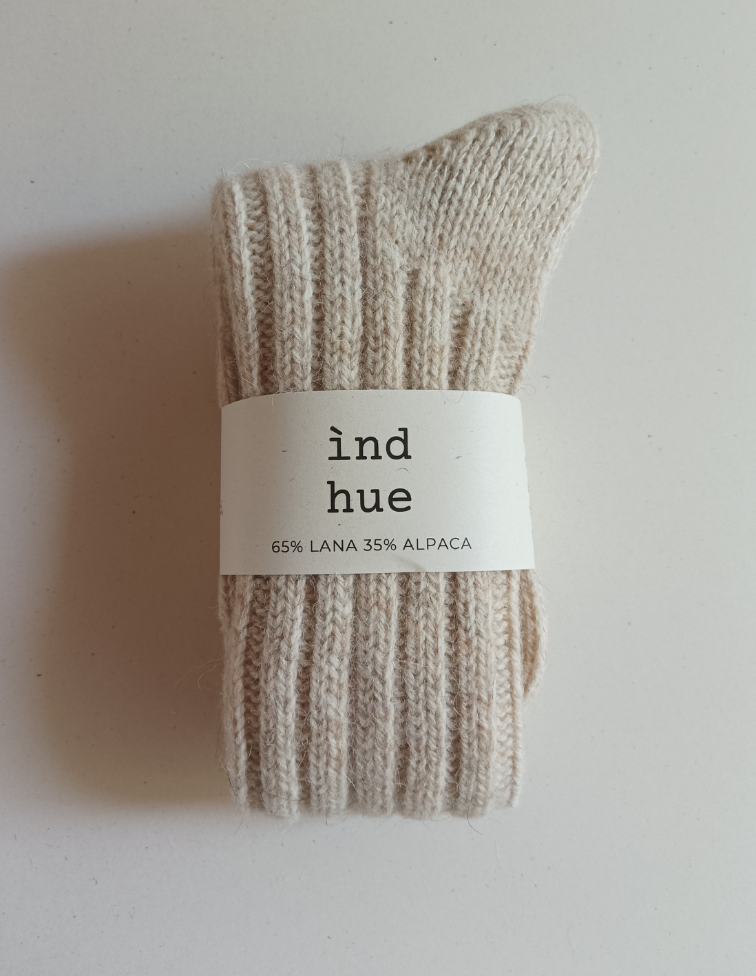 PODKOLANÓWKI Z WEŁNY I ALPAKI / 100% naturalne, kolor Melanż