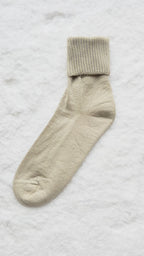 Skarpety bezuciskowe grube beżowe Quattroxy™